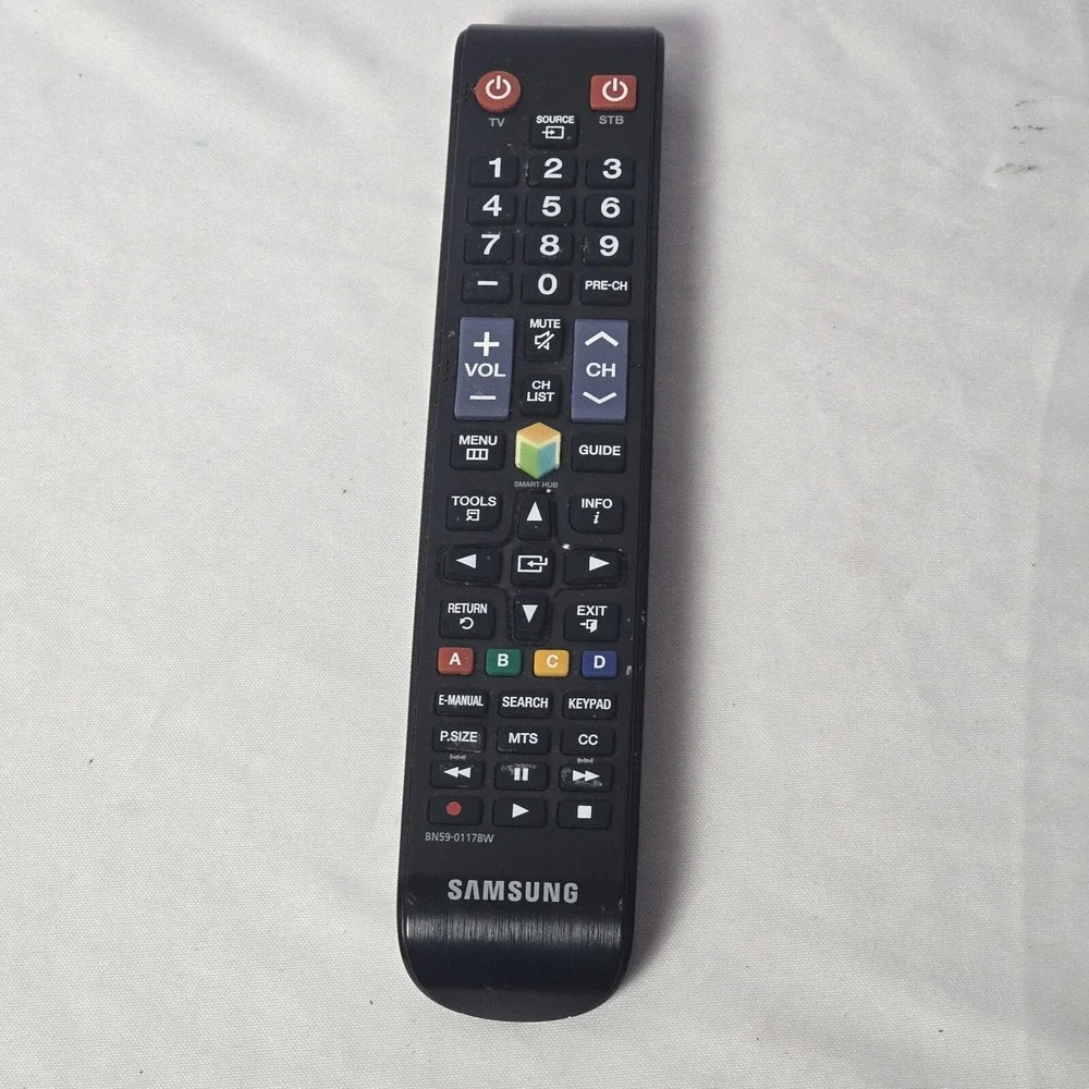Samsung‎ Smart TV Remote Control BN59-01178W OEM Pre-Owned Tested Working